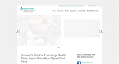 Desktop Screenshot of newsroom.altabatessummit.org